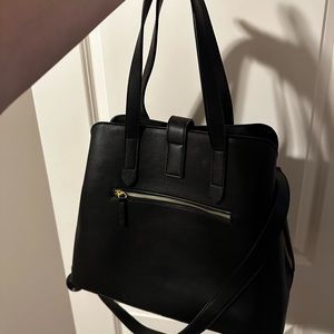 Black Fawn purse/diaper bag